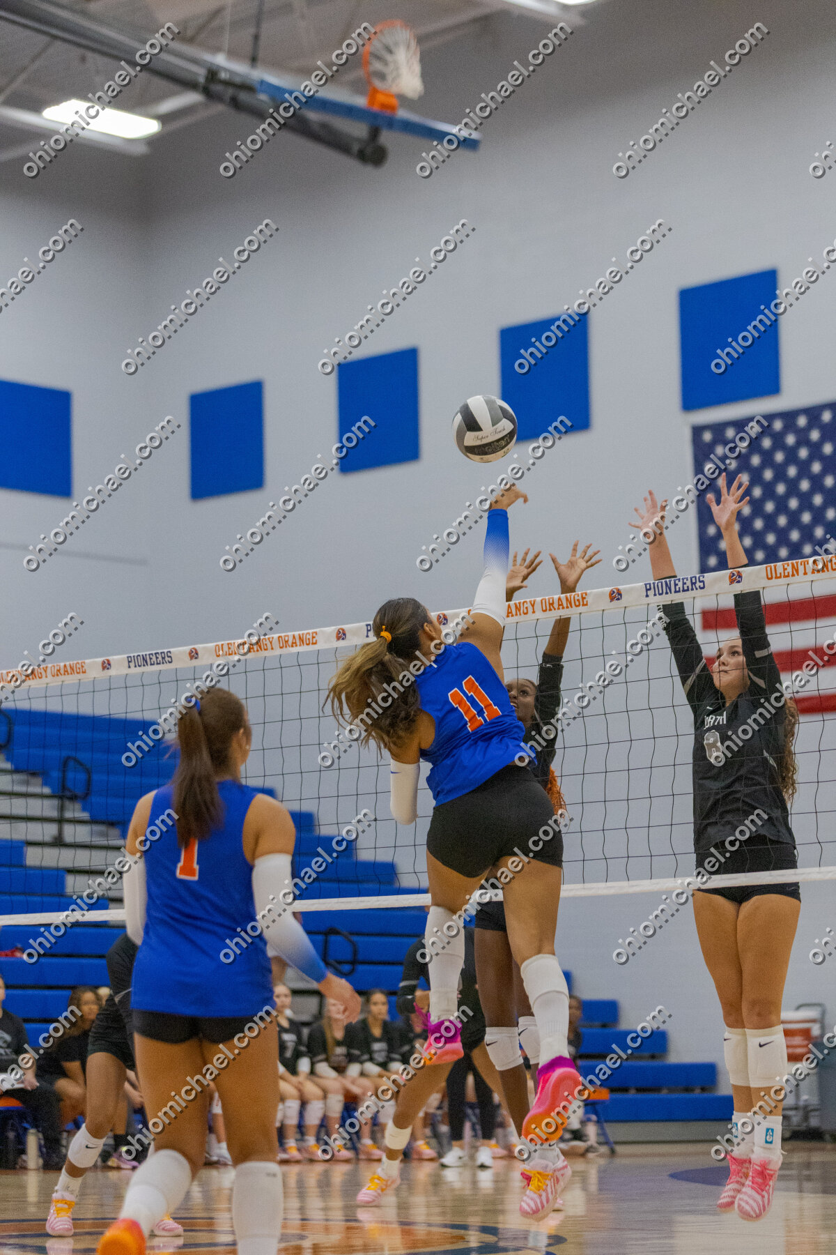 Olentangy Orange HS Girls Varsity Volleyball vs Pickerington North HS — photo 01m278xgewht5p19a4fns43e87