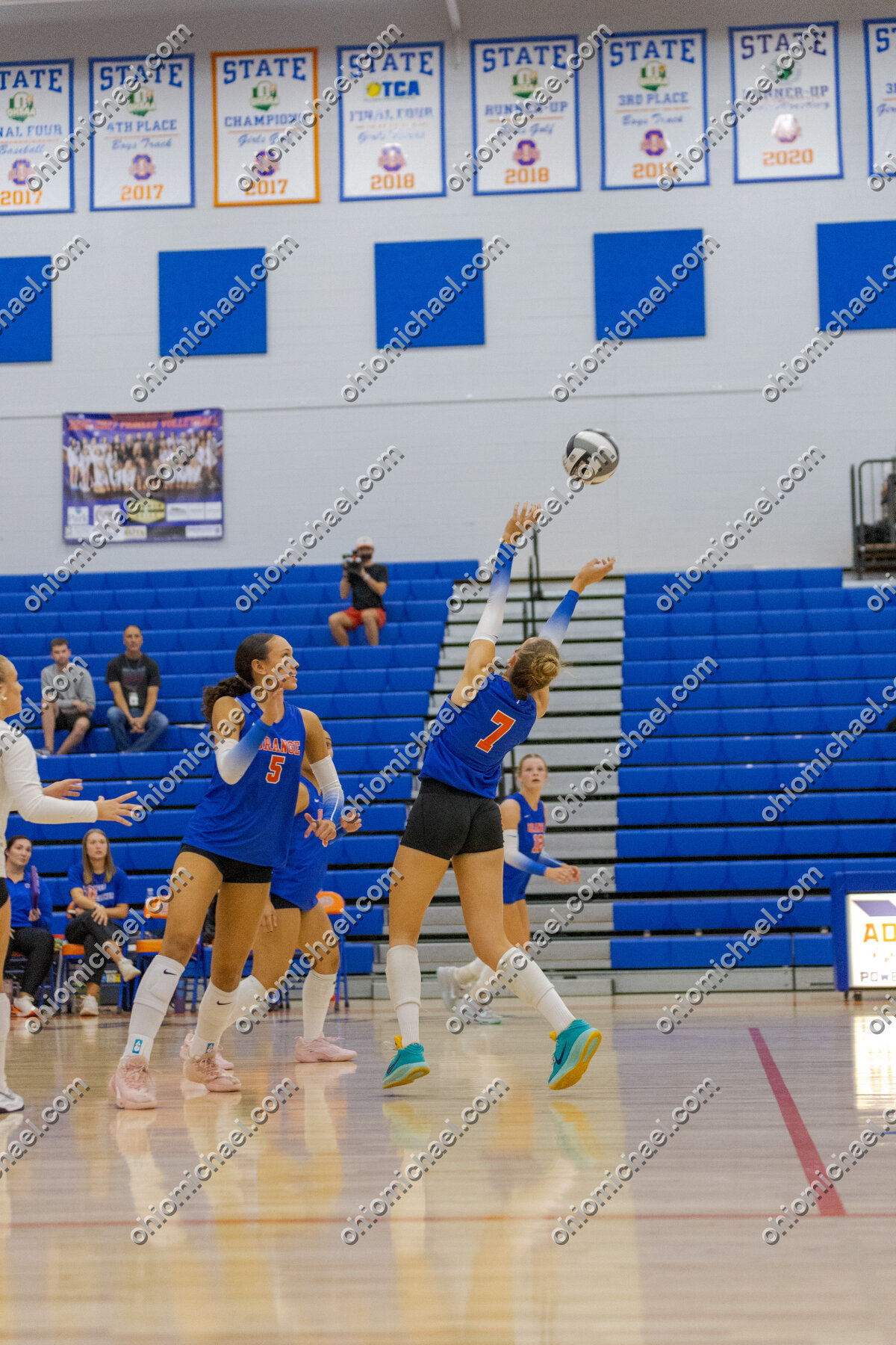 Olentangy Orange HS Girls Varsity Volleyball vs Pickerington North HS — photo 01m278zayk32vqq50ay351tjmm