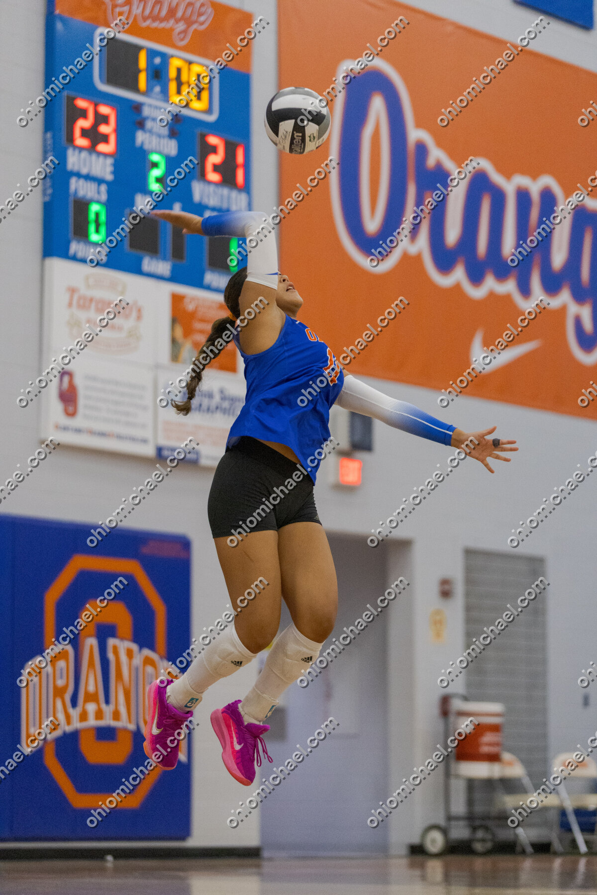 Olentangy Orange HS Girls Varsity Volleyball vs Pickerington North HS — photo 01m2791e5xjtg9h0bd69f2k19j
