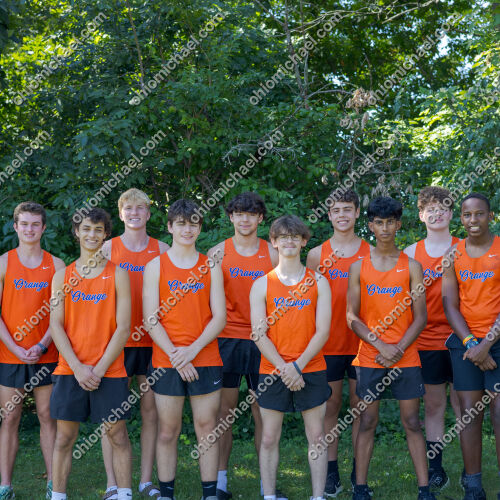 2026 Olentangy Orange high school Cross Country Senior Photos