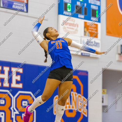 Olentangy Orange HS Girls Varsity Volleyball vs Pickerington North HS — photo 01m278y5ajw4ayazq208a14aht