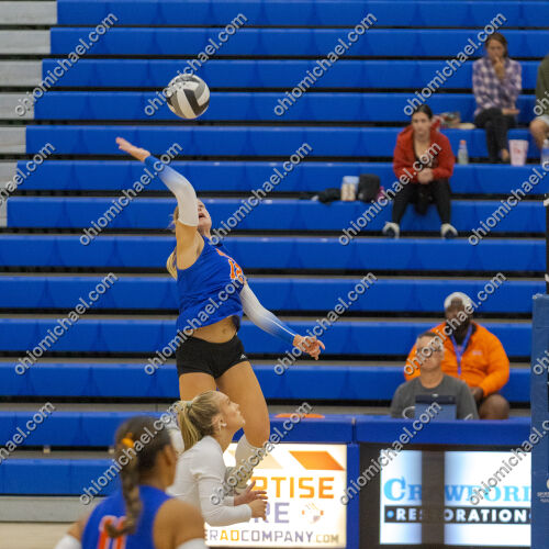 Olentangy Orange HS Girls Varsity Volleyball vs Pickerington North HS — photo 01m279398tvpe51v3eb3rd3ner